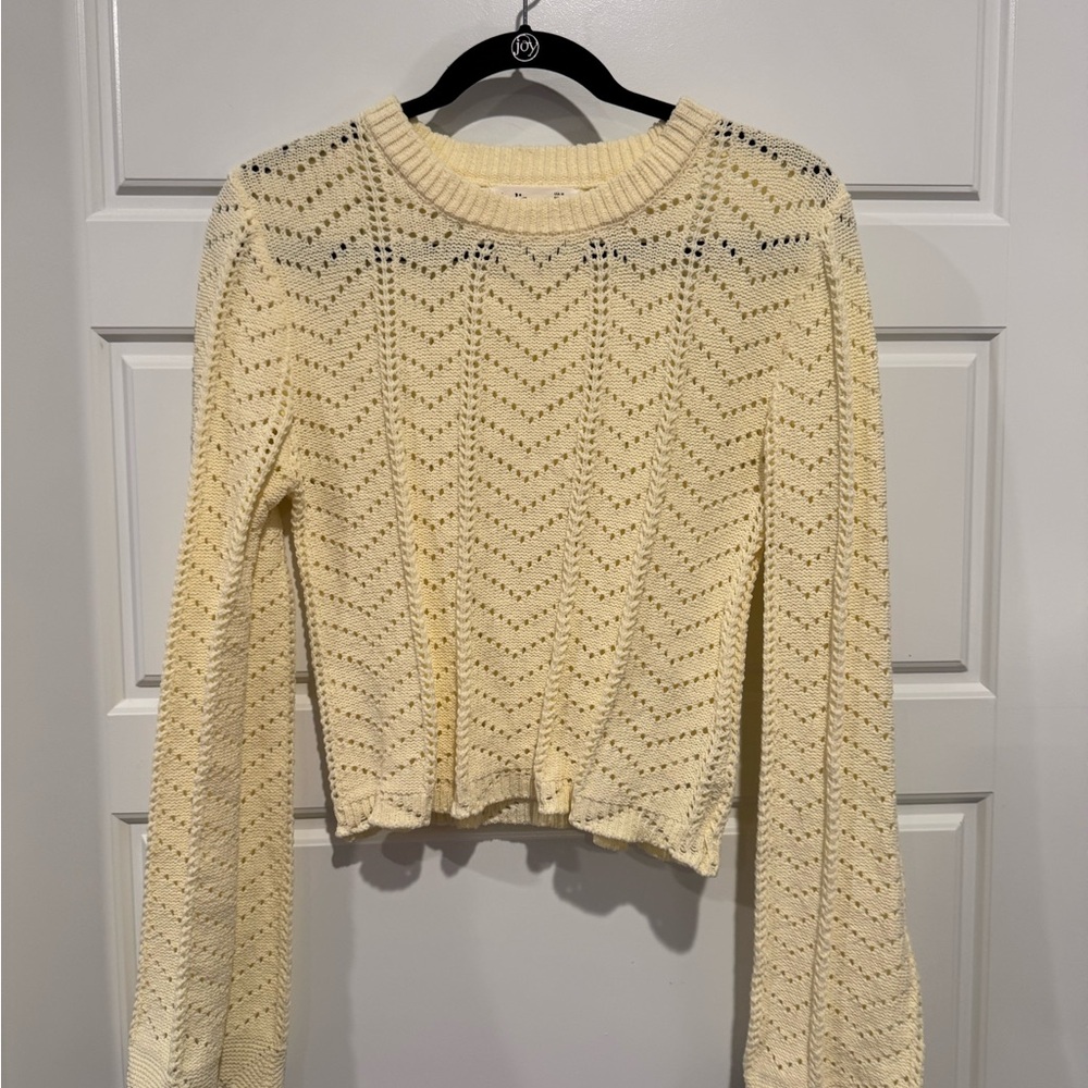 Elodie Cream Knit Sweater